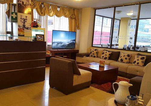 Entrance, La Merced Plaza Hospedaje in Riobamba