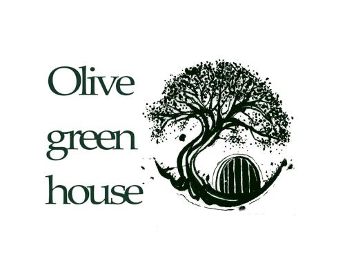 Olive green house Crete