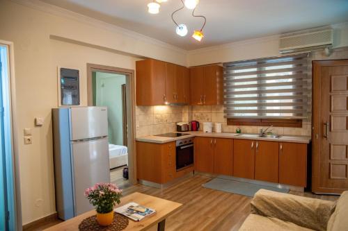 Kitchen, Monteduca Apartments in Kefalonia