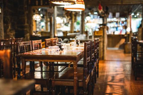 Restaurant, Tankavaara Gold Village in Sodankyla