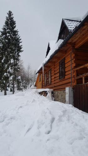 Bacówka w sercu gór - dom z bali w Gorcach Bacówka w sercu gór - dom z bali w Gorcach