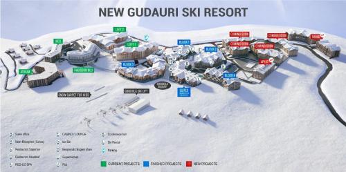 Comfortable Apartment, New Gudauri, Ski resort