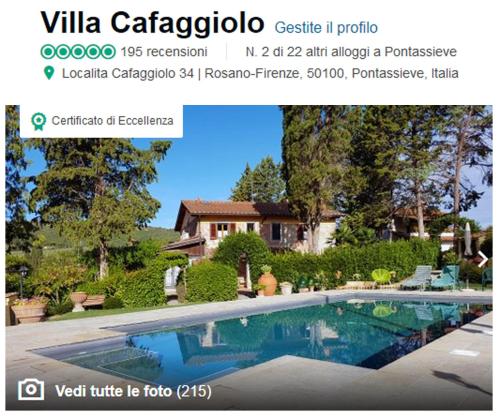 . Villa Cafaggiolo apt BRUNELLESCHI