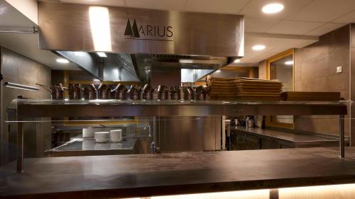 Restaurant, Hotel Le Tremplin in Meribel