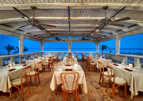 Restaurant, Coral Sea Holiday Resort and Aqua Park in Nabq Bay Area