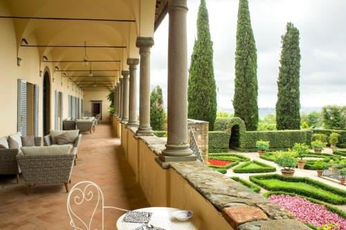 Balcony/terrace, Certosa di Pontignano Residenza d'Epoca in Castelnuovo Berardenga