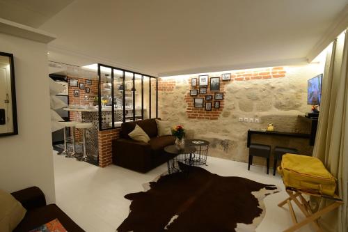 Loft Basfour-Paris Centre tout équipé avec SAUNA!-Paris 4e, Parigi
