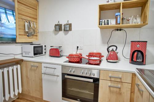 virtuve, Ferienhaus Peggy in Oybin