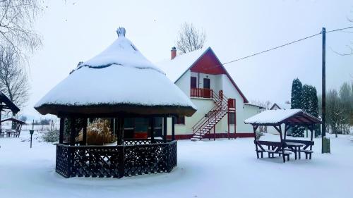 Viesnīcas āriene, Tiszai Vándor Apartmanház (Tiszai Vandor Apartmanhaz) in Kiskore