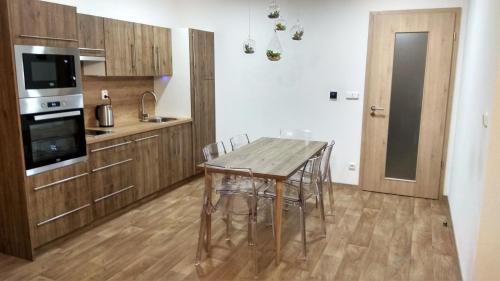 virtuve, Nový Apartmán Říčky (Novy Apartman Ricky) in Riki