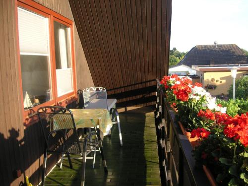 Balcony/terrace, Ferienwohnung Quaiser in Altenwalde