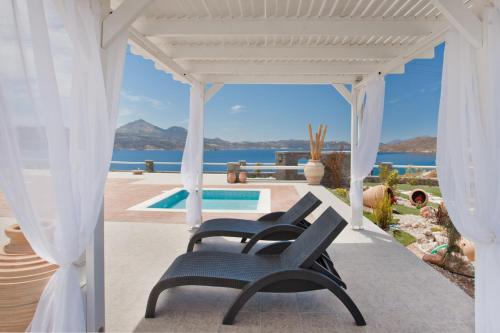 Úszómedence, Miland Suites near Mílosz-szigeti nemzeti repülőtér