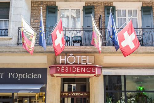 Hôtel Résidence Cité-Verdaine - Accommodation - Geneva