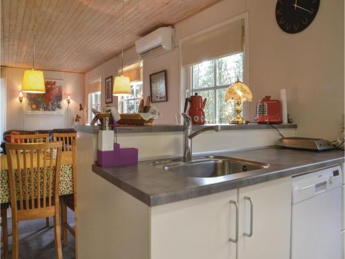 ห้องครัว, Holiday Home Søndervang Nørre Nebel Ii in นอเร เนเบล