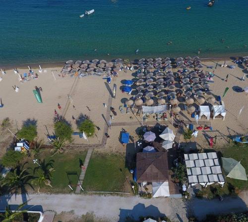 Restoran, Marinis Boutique Rooms in Iraklitsa