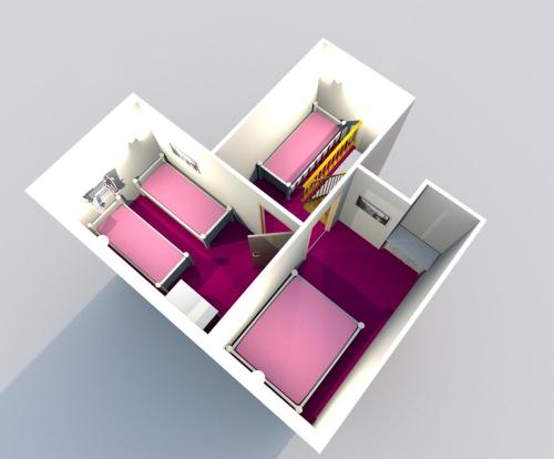 Three-Bedroom Apartment with Balcony (7 Adults)