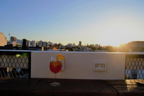 balkon/taras, Meridiano Hostel Boutique in Buenos Aires