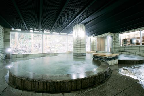 Термальная купальня, YUMORI ONSEN HOSTEL in Фукусима