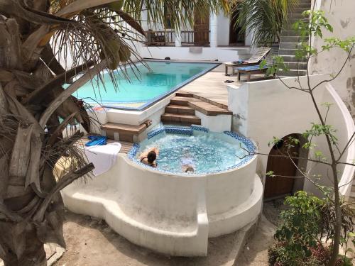 View, Cafe Central in Mozambique Island