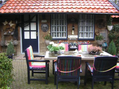 Prive tuinhuis B&B Elly in Sint Pancras