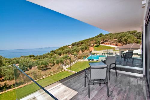 Balcony/terrace, The View Hotel Sofas Coastal Retreat in Perdika