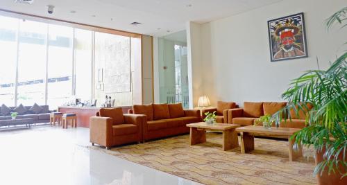 Lobby, The New Atrium Hotel Yogyakarta  in Sinduadi