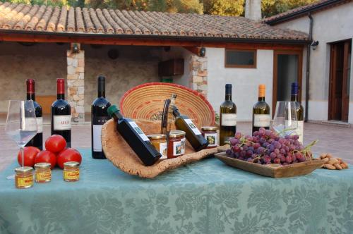 Ēdiens un dzērieni, Nuraximannu Boutique B&B in Santadi