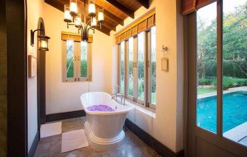 Casa de banho, Thames Valley Khao Yai Hotel in Khao Yai