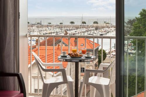 Erkély/terasz, The Originals Boutique, Hôtel Le Nautic, Arcachon in Arcachon