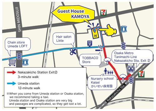Guest House Kamoya In Osaka Japan Reviews Prices Planet Of Hotels