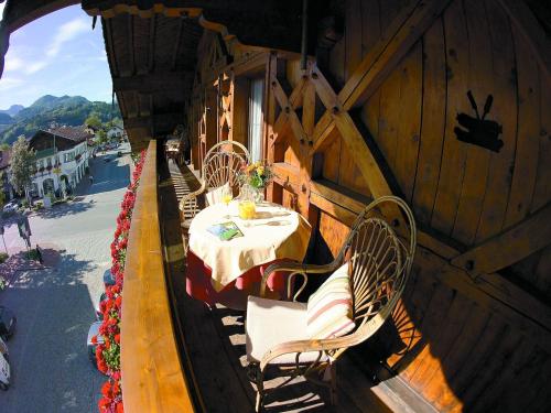 Balcony/terrace, Gasthof Alter Wirt in Bernau am Chiemsee