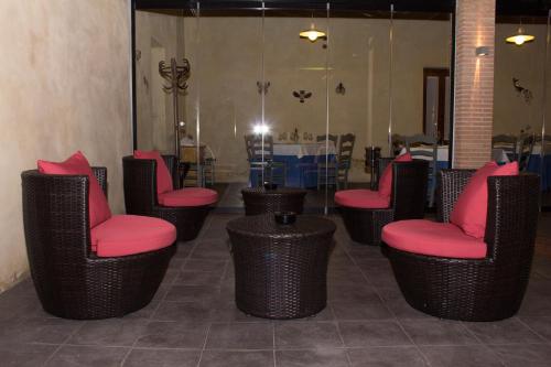 sala de TV, Hotel-Restaurante Casa Blava Alzira in Alzira