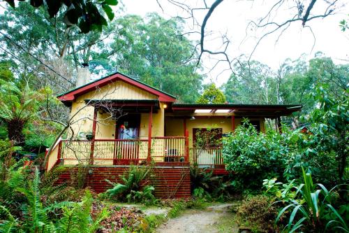 Balcony/terrace, Como Cottages Bed & Breakfast in Mount Dandenong Ranges