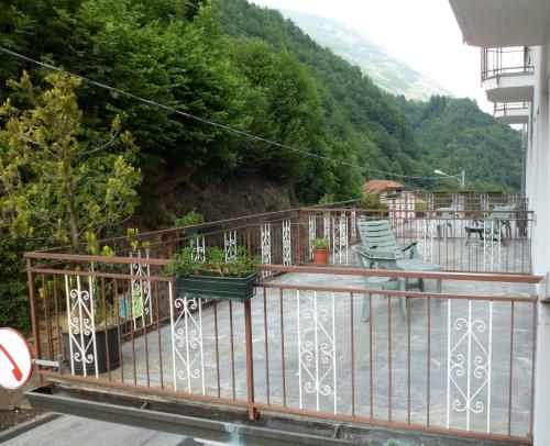 Balkons/terase, Albergo Ristorante Regina in Bognanco