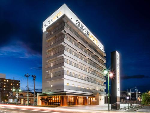 Super Hotel Yamagata Sakurambo-Higashine Station Front