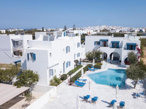 A szálláshely kívülről, Dedalos Studios Naxos in Naxos Island