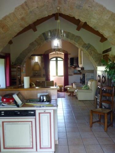 gîte des Frênes en terrain clos gîte à louer Millau