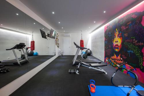 Villa Chic a luxury villa in Makarska pool and gym - image 6