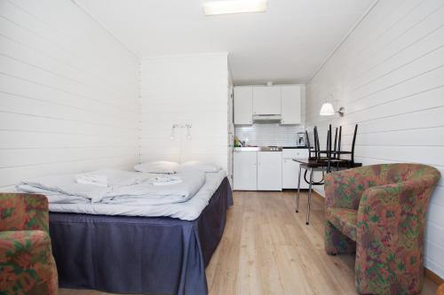 1 double bed