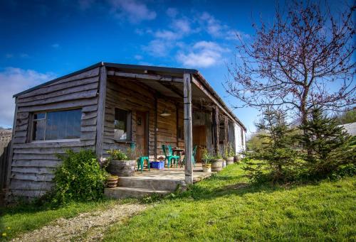 Ceridwen Glamping, double decker bus and Yurts