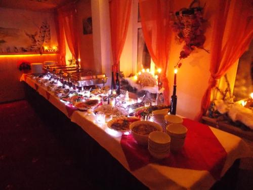餐廳, 威斯洛布蘭德酒店 (Landhotel Weisses Roß`l) in 阿多夫/沃格托