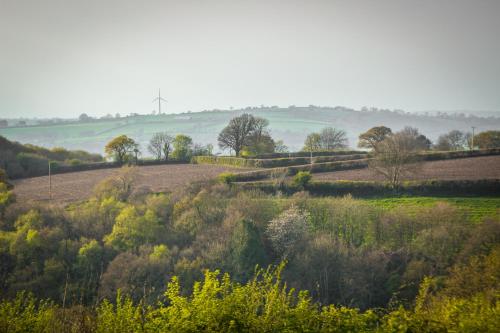 Ceridwen Glamping, double decker bus and Yurts