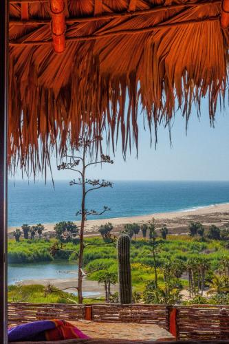 Kilátás, Los Colibris Casitas in Todos Santos