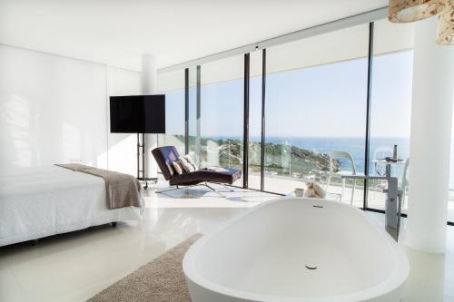 Villa Alkaram de lujo con vistas panorámicas al mar