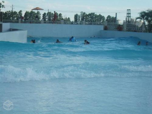 Lacqua diroma com fogao, geladeira, micro-ondas, Park aquatico 24h, acomoda ate 5 pessoas