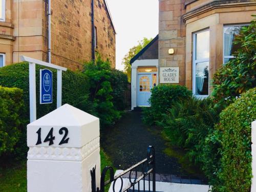 Entrance, Glades House near Hampden Park