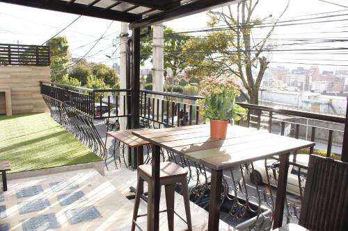 ระเบียง/ชานเรือน, Air Suites Hotel Boutique in เอล บาตัน