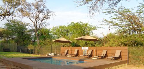 Swimming pool, Sandpiper Villas Chobe in Kasane