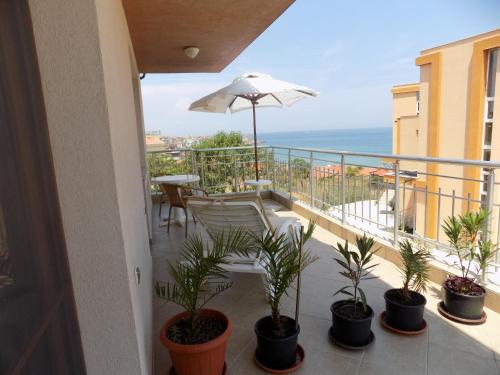 Erkély/terasz, Zenith Guest House in Sozopol