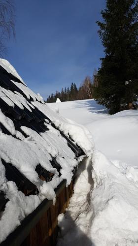 Bacówka w sercu gór - dom z bali w Gorcach Bacówka w sercu gór - dom z bali w Gorcach